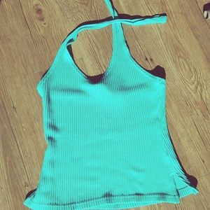 ⏩Dark Blue halter top!